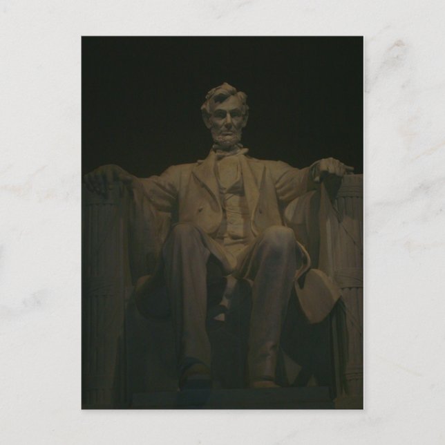 Carte Postale Mémorial de Lincoln (Devant)
