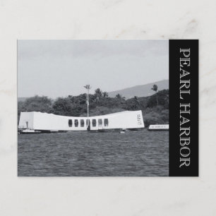 Carte Postale mémorial de Pearl Harbor