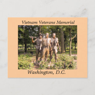 Carte Postale Mémorial des anciens combattants du Vietnam