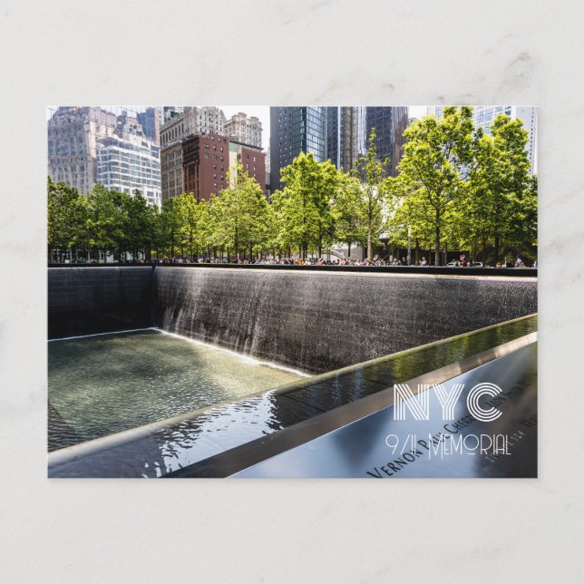 Carte Postale Mémorial du 11/09 (Devant)