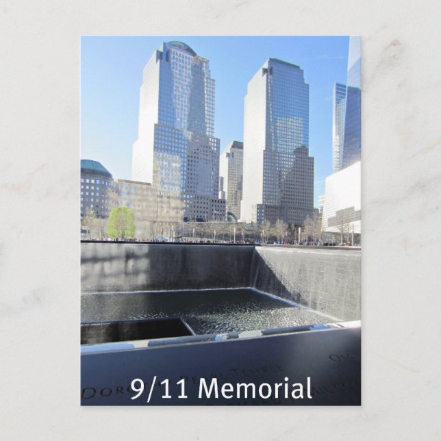 Carte Postale Mémorial du 11/09 (Devant)