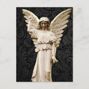 Carte Postale mémorial du cimetière de sympathie Grief Gothic An