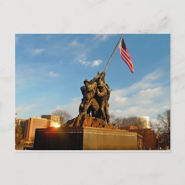Carte Postale Mémorial Iwo Jima (Devant)