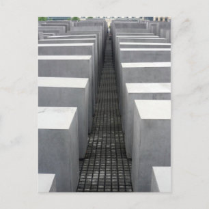 Carte Postale mémorial juif de l'holocauste