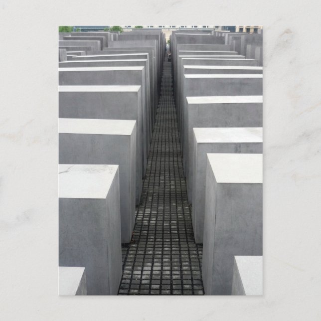 Carte Postale mémorial juif de l'holocauste (Devant)