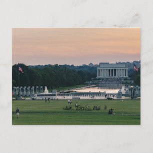 Carte Postale Mémorial Lincoln