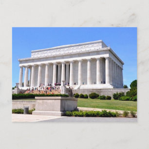 Carte Postale Mémorial Lincoln Washington DC Voyage