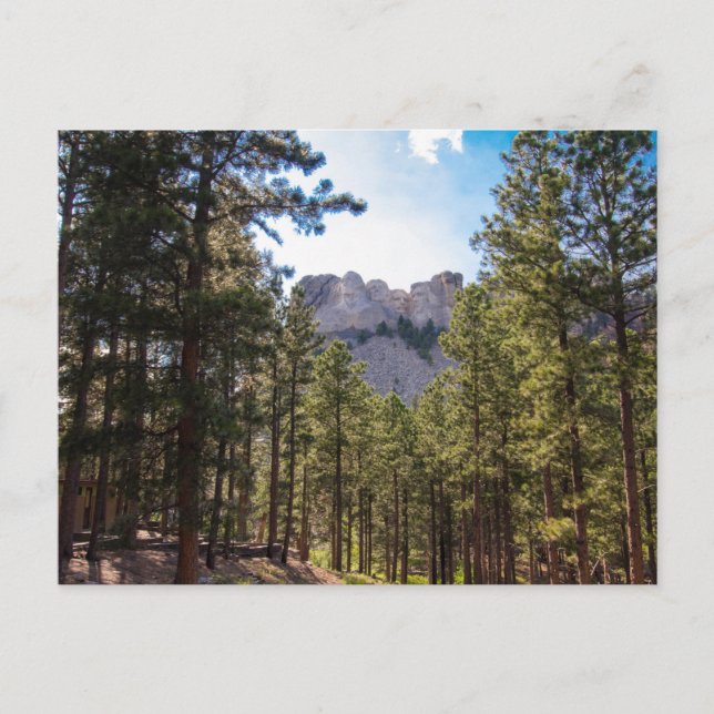 Carte Postale Mémorial national du Mont Rushmore, Dakota du Sud (Devant)