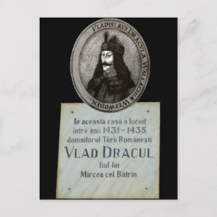 Carte Postale Mémorial Vlad Dracul