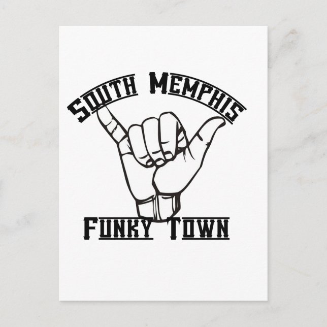 Carte Postale Memphis Sud (Devant)