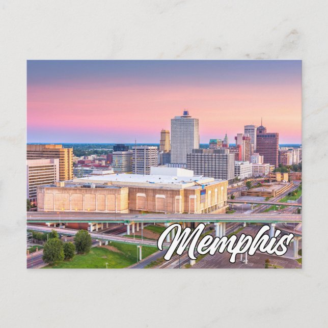 Carte Postale Memphis, Tennessee, USA (Devant)