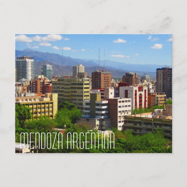 Carte postale Mendoza Argentina (Devant)