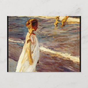 Carte Postale Menina - Joaquin Sorolla