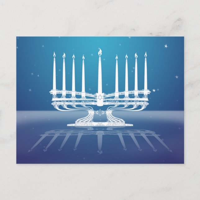 Carte Postale Menorah (Devant)