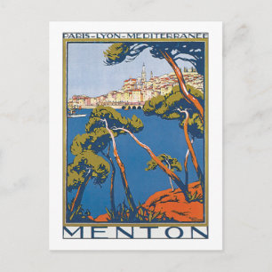 Carte Postale Menton