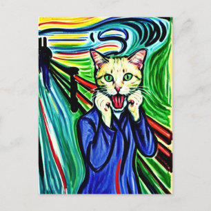 Carte postale Meow