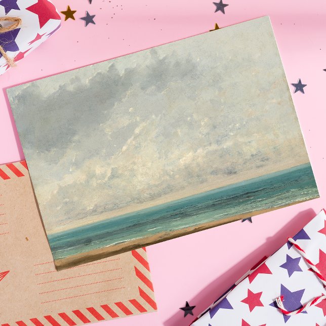 Carte Postale Mer Calme - Gustave Courbet (Créateur téléchargé)