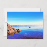 Mer de Galilée, Israël photographie panoramique