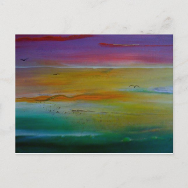 CARTE POSTALE MER DES COULEURS (Devant)