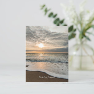 Carte Postale Mer du Nord, Danemark coucher de soleil pittoresqu