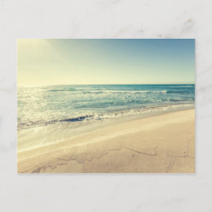 Carte Postale Mer en hiver