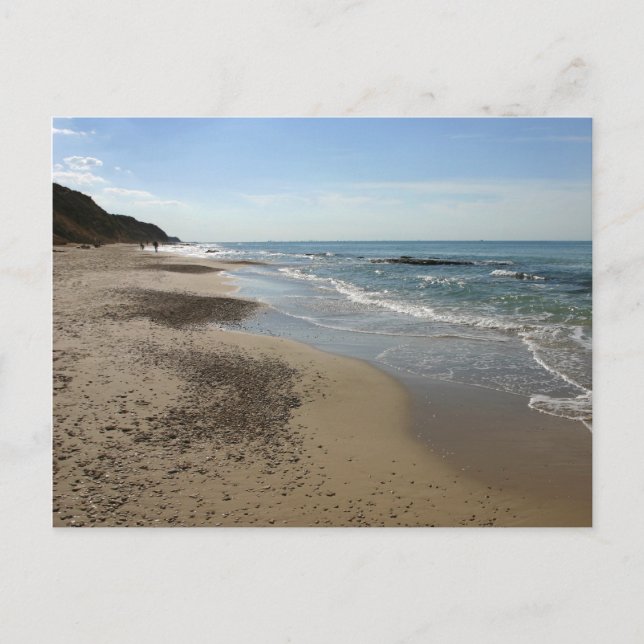 Carte Postale Mer Méditerranée, Netanya, Israël (Devant)