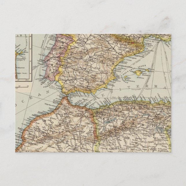 Carte Postale Mer Méditerranée W (Devant)