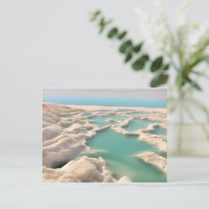 Carte Postale Mer morte en Israël