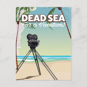 Carte Postale Mer Morte pour des vacances ! Affiche de voyage