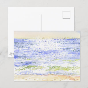 Carte Postale Mer originale de l'artiste Sveta Mikhalevich