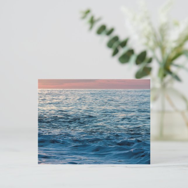 Carte Postale Mer ouverte (Debout devant)