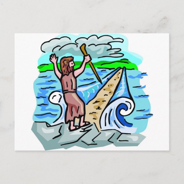 Carte Postale Mer Rouge parte art chrétien (Devant)