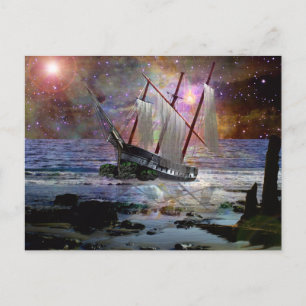 Carte Postale Mer sans relâche