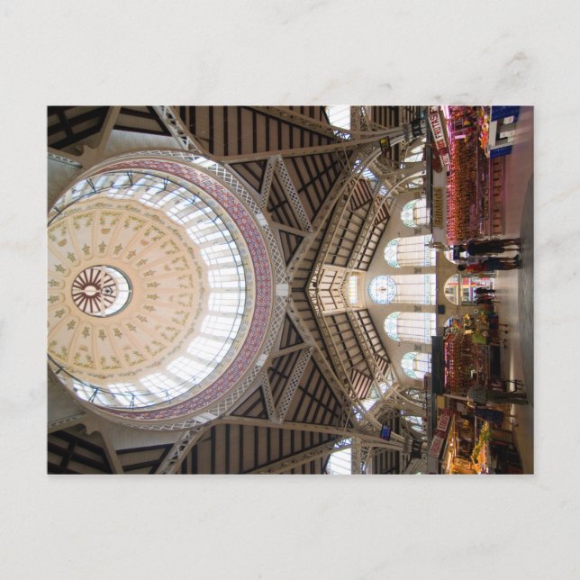 Carte Postale Mercado Central (Devant)