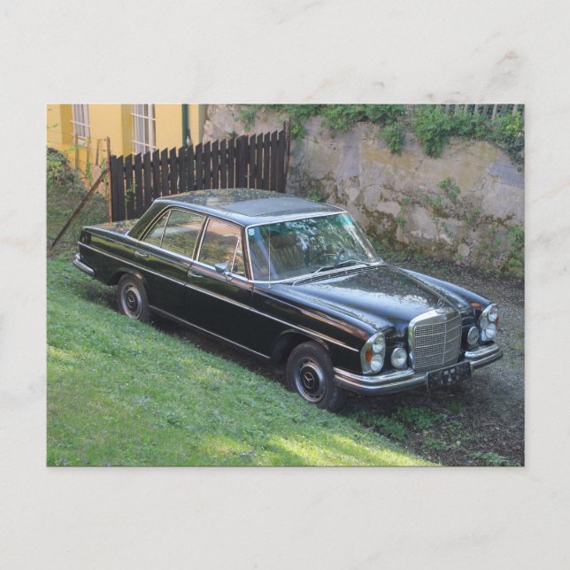 Carte Postale Mercedes 280SE W108 (Devant)