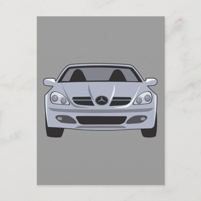 Carte Postale Mercedes Benz (Devant)