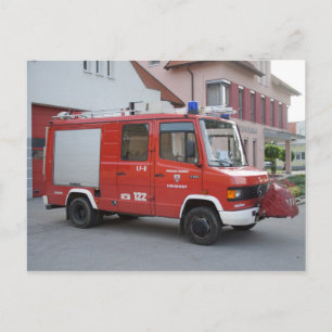 Carte Postale Mercedes Benz 711D Rosenbauer