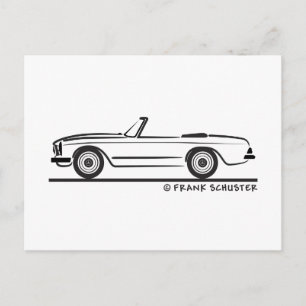 Carte Postale Mercedes SL Pagode Pagoda Kabria