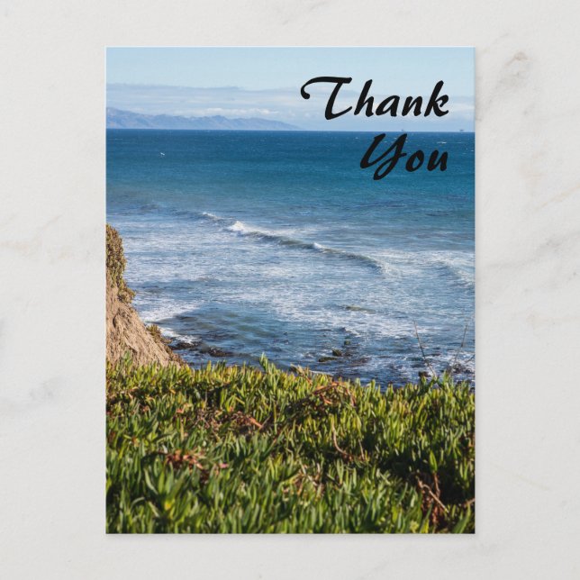 Carte postale Merci (Devant)