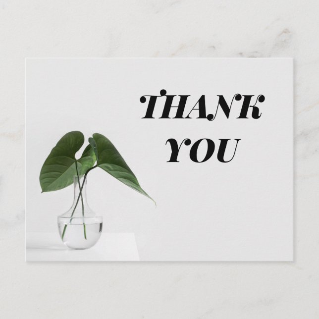 CARTE POSTALE MERCI (Devant)