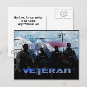 Carte postale Merci