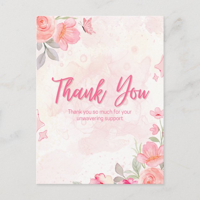 Carte Postale Merci (Devant)