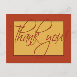 Carte postale Merci !