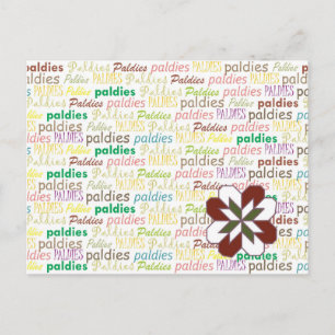 Carte postale Merci