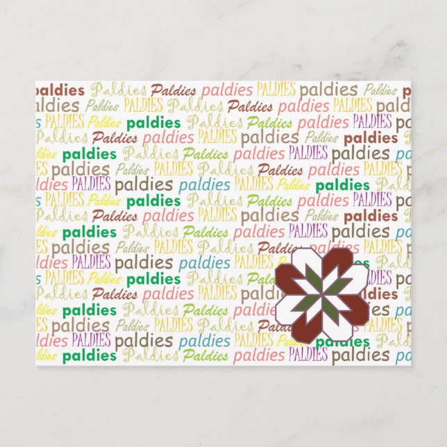 Carte postale Merci (Devant)