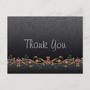 Carte postale Merci