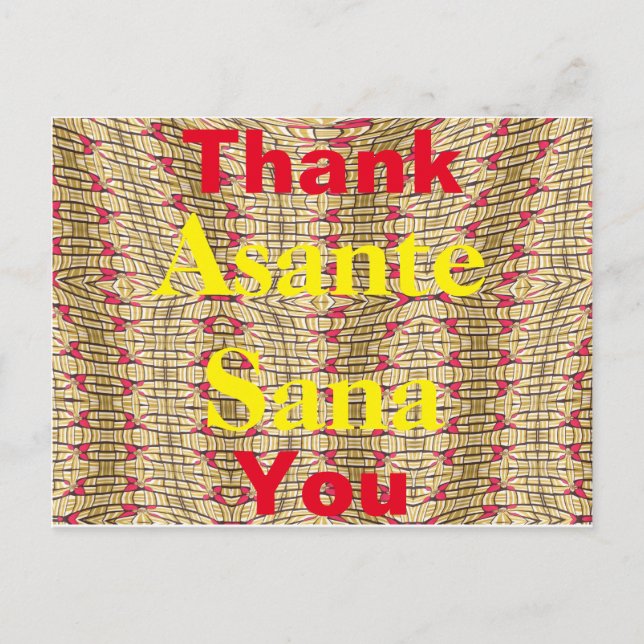 Carte Postale Merci (Devant)