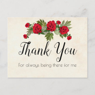 carte postale Merci
