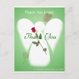 Carte Postale Merci Angel