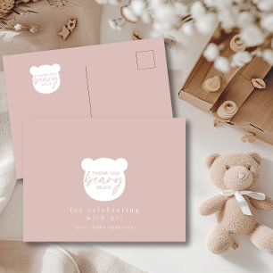 Carte Postale Merci Beary Beaucoup